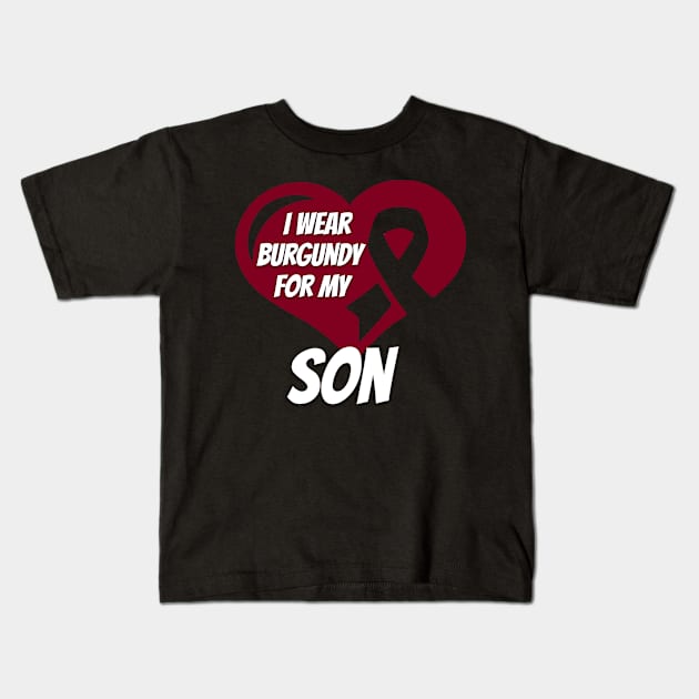 Sickle Cell Son Kids T-Shirt by mikevdv2001